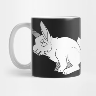 White Rabbit Mug